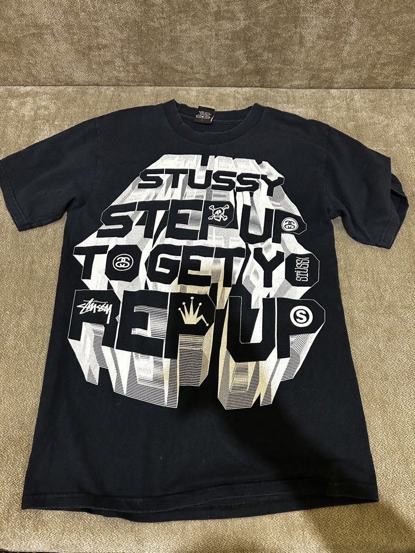 Stussy Vintage Tee (Category: Luxury Apparel) located in Aurora. Submitted by purethrift07 (Listing ID 1460830960, Image 1). Description: Maganda Solid na solid Dm me Fresh from the bale.