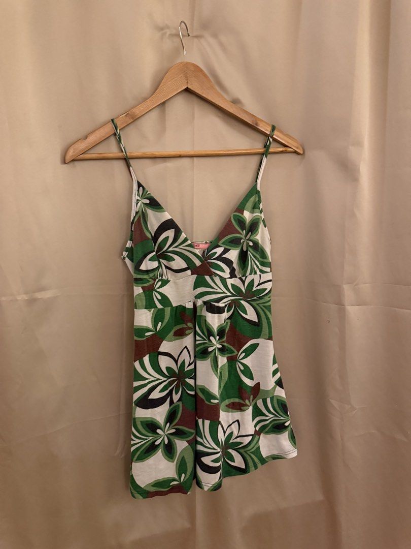 Summer floral tank top (Category: Blouses) located in Manila. Submitted by 414studio (Listing ID 1460896824, Image 2). Description: Fits small to med.
