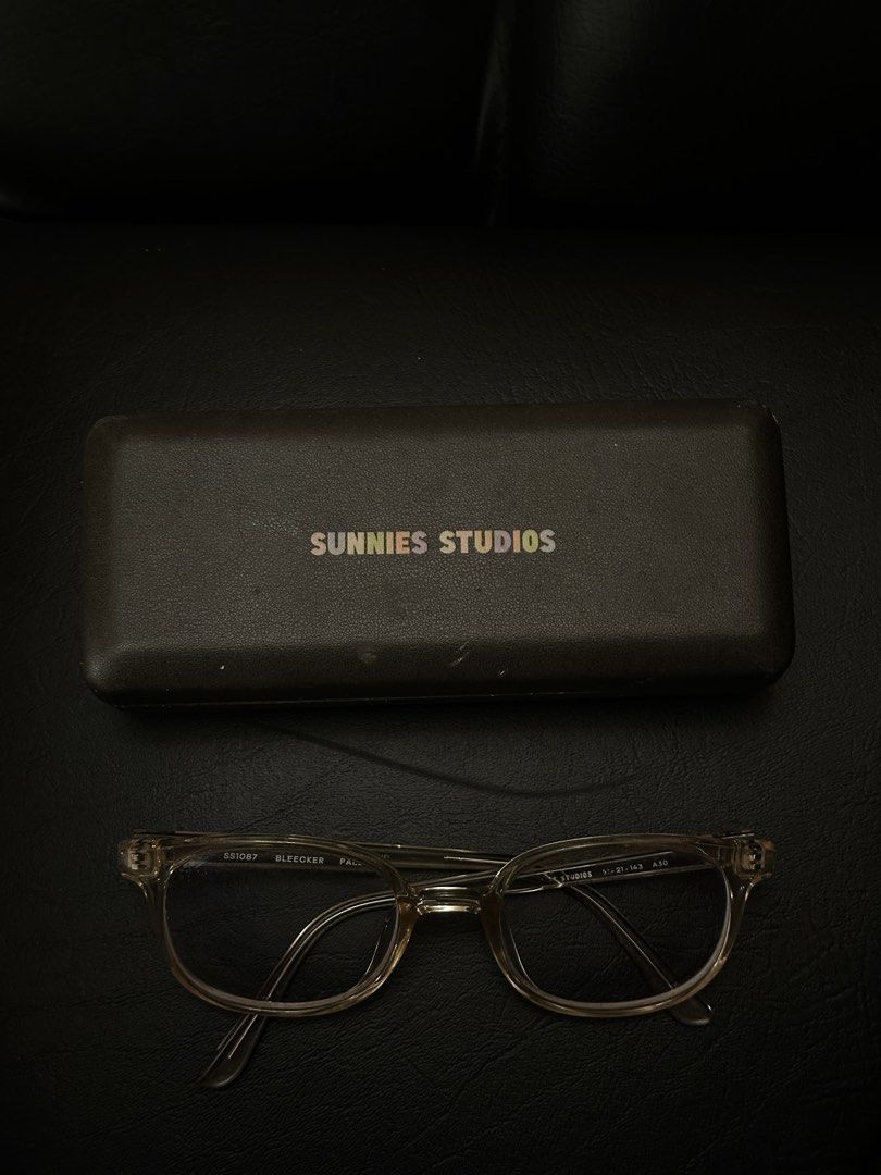 sunnies studios bleeker frame with anti rad (Category: Sunglasses & Eyewear) located in Marikina City. Submitted by steakfriedrice (Listing ID 1460910088, Image 1). Description: with prescription, can have it replaced at sunnies lifetime warranty with box rfs: upgraded.