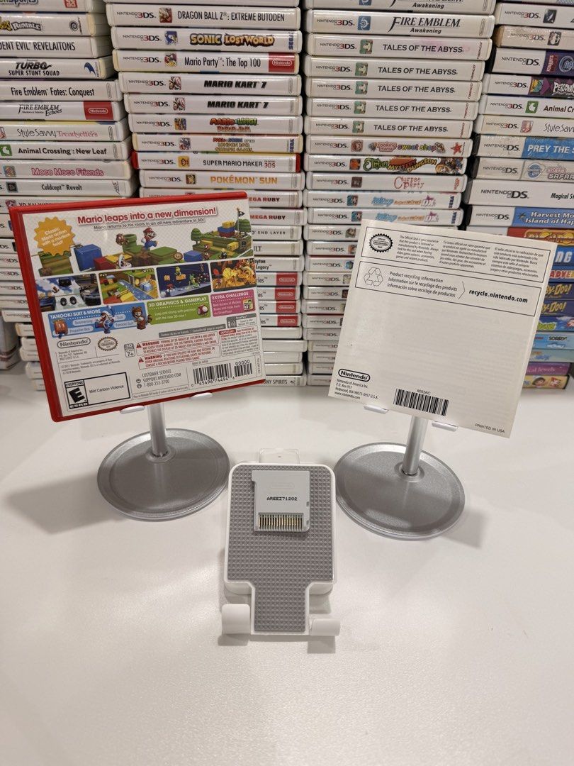 Super Mario 3D Land 3DS/2DS Game (Category: In-Game Products) located in Baliuag. Submitted by mostlyaboutnintendo (Listing ID 1460905337, Image 2). Description: 📌 https://linktr.ee/mostlyaboutnintendo 📢 COMPLETE IN CASE AND MANUAL/s ✔️ Authentic ✔️ Mabilis ma-read mismong cartridge ✔️ Guaranteed tested and working ✔️ Will always send tested pics before ship out ✔️ Clean Pins ✔️ US Version Super Mario 3D Land brings classic Mario platforming in