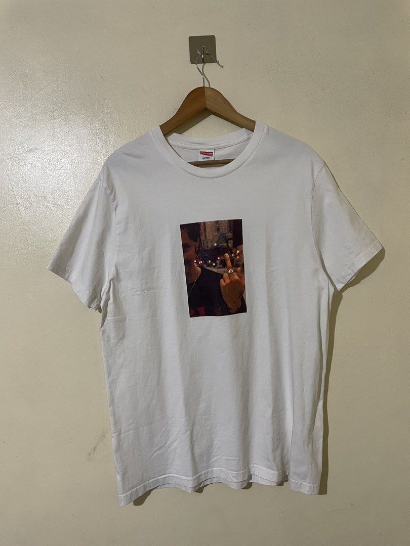 Supreme “Blessed” Tee (Category: Activewear) located in Malasiqui. Submitted by opulent_finds (Listing ID 1460919392, Image 1). Description: Size XL Dimes - 23 x 29 .