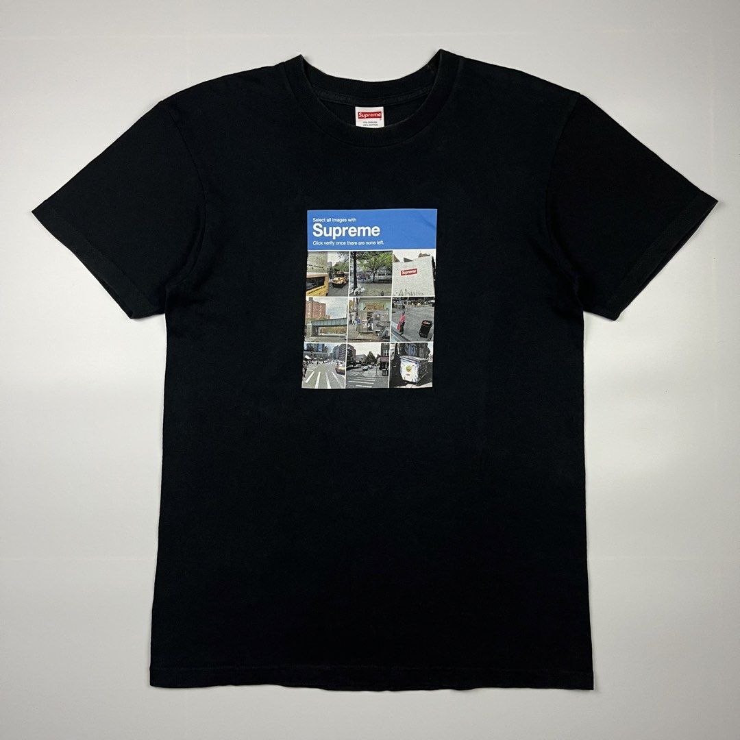 Supreme Captcha Tee (Category: Tshirts & Polo Shirts ) located in Puerto Princesa. Submitted by paradise5300 (Listing ID 1460774299, Image 1). Description: Supreme Captcha Tee Tagged Size: Small Dimensions Inches length: 28 Inches width: 19 Condition: Very good Color rate: 9.5 Flaws: Minimal signs of usage (check last slide) 1,999 shipping fee is not yet included. .