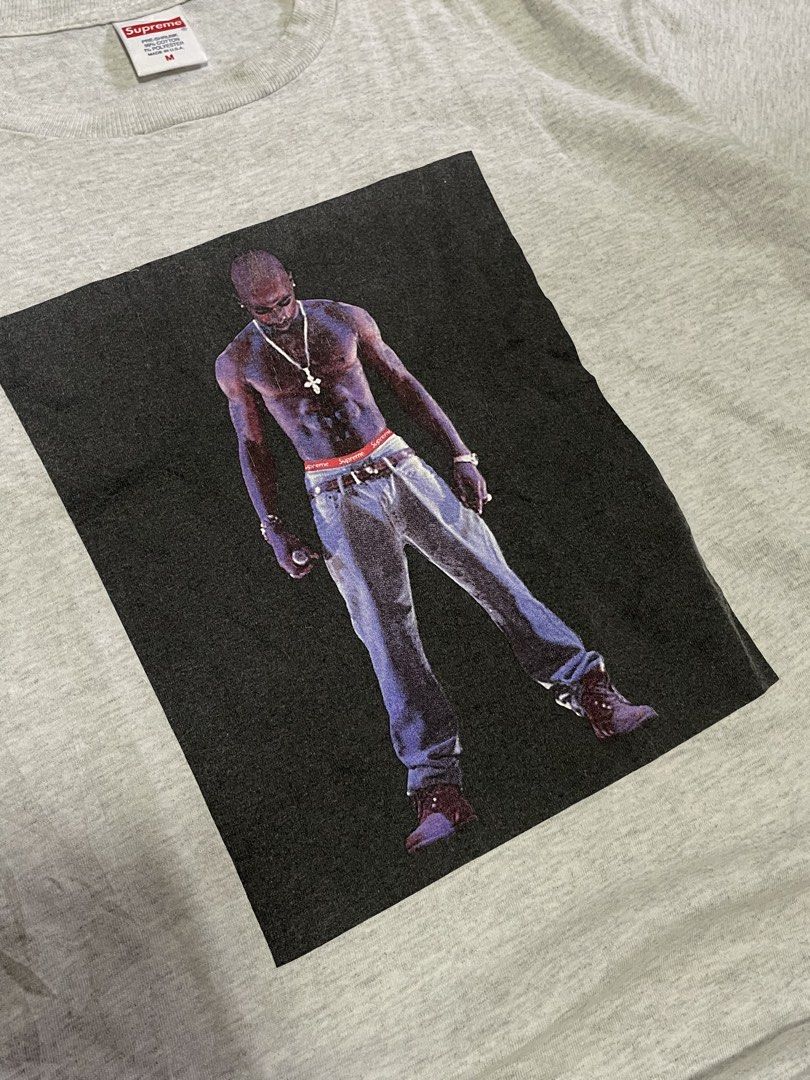 Supreme SS20 Tupac Hologram Tee (Category: Activewear) located in Caloocan City. Submitted by thriftkidd2024 (Listing ID 1460792808, Image 2). Description: [ Supreme SS20 Tupac Hologram Tee ] M on tag width: 21 length: 27 In excellent condition 9.8/10 color rate no major issue ₱2,000 Taguig city📍 Dm to purchase 📥.
