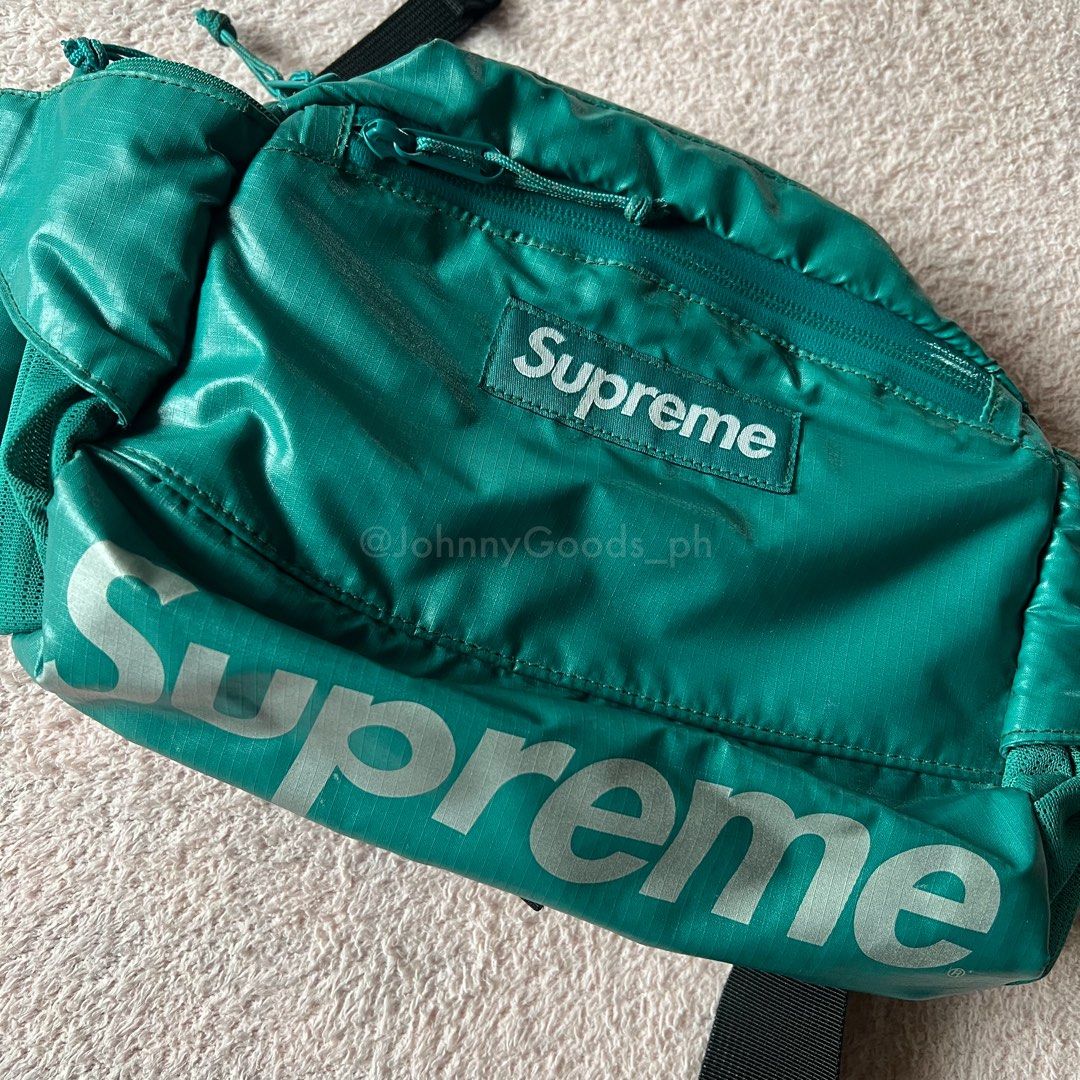 Supreme Waist Bag (Category: Belt bags, Clutches and Pouches) located in Cavite. Submitted by johnnygoods_ph (Listing ID 1460771348, Image 3). Description: visit johnnygoods_ph for more details signs of use (last 2 slide).