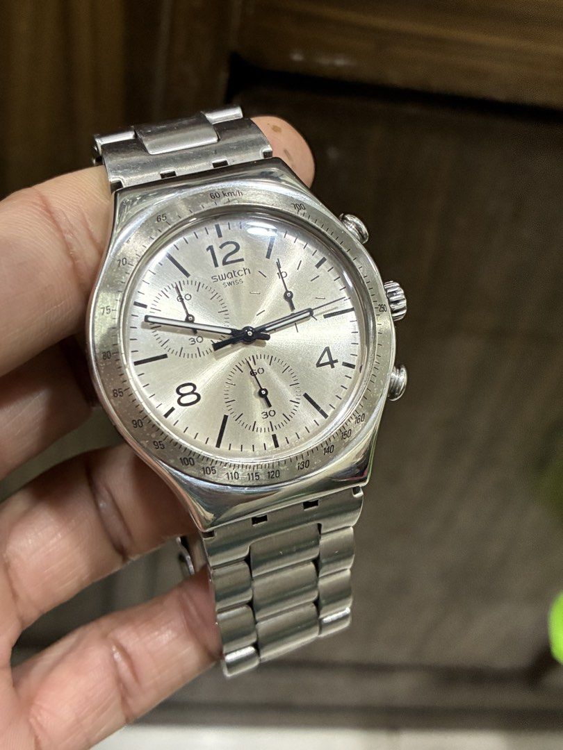Swatch irony Chronograph Mens Watch (Category: Men's Watches) located in Manila. Submitted by tictac921 (Listing ID 1460790584, Image 2). Description: .
