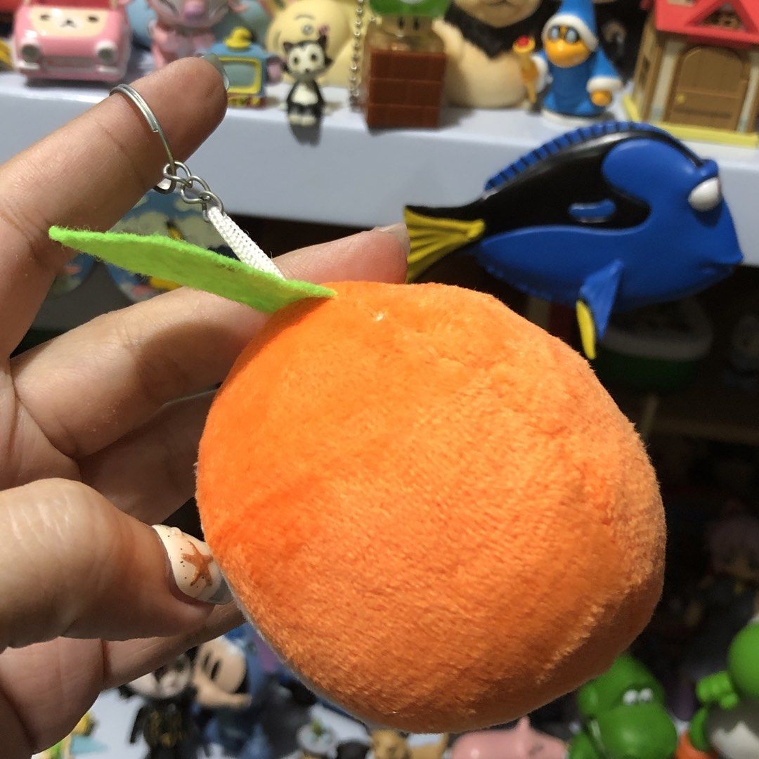 Tangerine Plush Charm (Category: Craft Supplies & Tools) located in Quezon City. Submitted by kitsune.treasures (Listing ID 1460787186, Image 1). Description: *First to pay policy! *1 day reservation only. Failure to pay on time, auto cancel. 📍Quezon City * MOD: J&T | Lalamove * MOP: GCASH | BPI 📦ON HAND AND READY TO SHIP! CONDITION: WHAT YOU SEE IS WHAT YOU GET. Dimensions: Kindly check the photos for the actual measurements. Please check all 