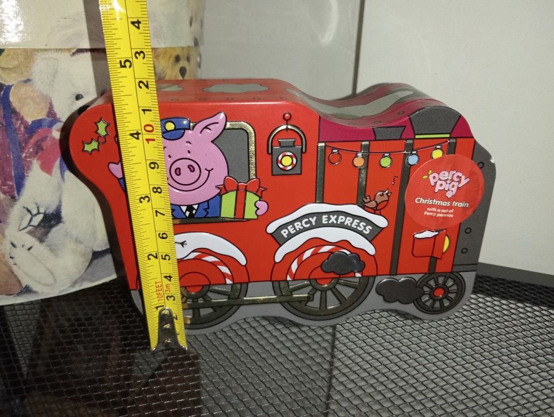 TC #4 M&S PERCY PIG EXPRESS (Category: Storage Boxes & Baskets) located in Kawit. Submitted by gieclutter (Listing ID 1460748250, Image 2). Description: Flakers and joy reservers are 𝗻𝗼𝘁 𝗮𝗹𝗹𝗼𝘄𝗲𝗱 ⚠️ ✓𝗔𝗦 𝗜𝗦 ・Actual photos, sized precisely ・Verify the item's dimensions first ・ Expect minor flaws (dents, scratches, water stains, rusts, and paint chips) as items are sourced directly from the supplieras items are sourced directly from the