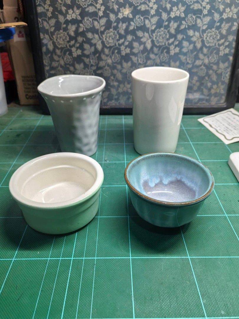 Teacups Assorted Set 4 (Category: Coffee & Tea Tableware) located in Cebu City. Submitted by dudes_villanueva (Listing ID 1460717176, Image 2). Description: Teacups Assorted Japanese Ceramics Set of 4 In good condition — no cracks or chips..
