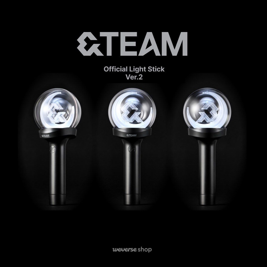 &TEAM OFFICIAL LIGHT STICK VER.2 | PRE-ORDER (Category: K-Wave Merchandise) located in Paranaque City. Submitted by joyfindsmnl (Listing ID 1460901891, Image 1). Description: &TEAM OFFICIAL LIGHT STICK VER.2 | PRE-ORDER 🛍️ Weverse/KR Supplier • PRICING & ETA Options: Option 1: Normal ETA ⏳ 4-6 weeks upon shipment to PH 🏷️ ₱3,150 Option 2: Fast ETA option FETA Option 2-1: via Byahera ⏳ weekly flight schedule (pasabuy & pabitbit from KR to PH) 🏷