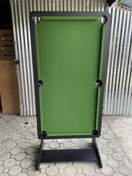 Tectake Folding Pool Table with Accessories (Category: Outdoor Furniture) located in San Pablo. Submitted by ablpsports (Listing ID 1460748417, Image 3). Description: tectake foldable billiard table ✅33x60 inches ✅net pocket ✅mdf materials.