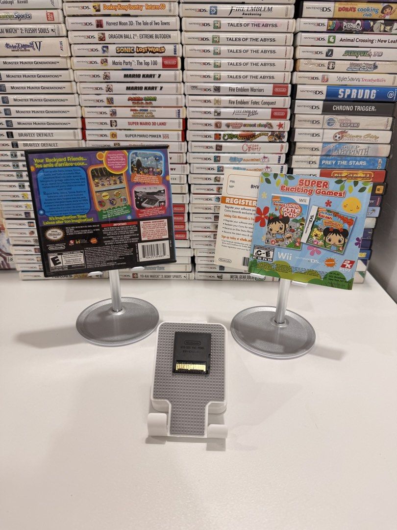 The Backyardigans DS/2DS/3DS Game (Category: In-Game Products) located in Baliuag. Submitted by mostlyaboutnintendo (Listing ID 1460855045, Image 2). Description: 📌 https://linktr.ee/mostlyaboutnintendo 📢 COMPLETE IN CASE AND MANUAL/s ✔️ Authentic ✔️ Mabilis ma-read mismong cartridge ✔️ Guaranteed tested and working ✔️ Will always send tested pics before ship out ✔️ Clean Pins ✔️ US Version Scooby-Doo! First Frights is a fun action-adventure ga