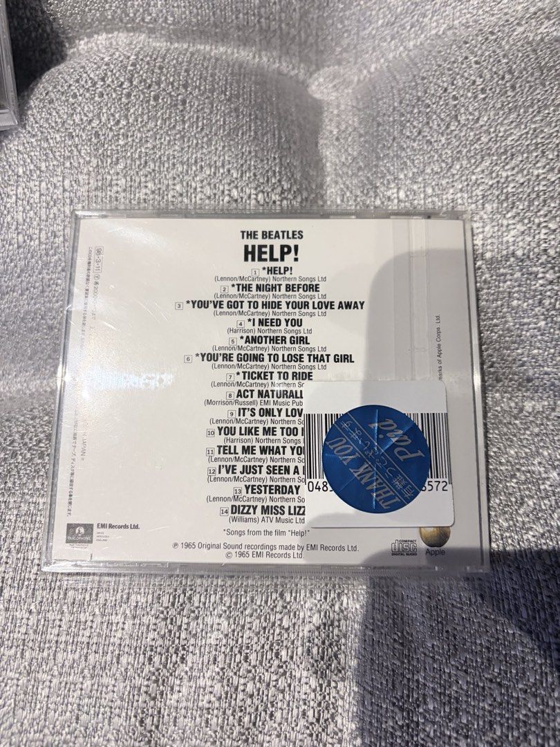 The Beatles - Help! CD from JAPAN (Category: CDs & DVDs) located in Binan City. Submitted by rl.ldl (Listing ID 1460835824, Image 2). Description: BRANDE NEW The Beatles Help! album in CD [Direct from Japan].