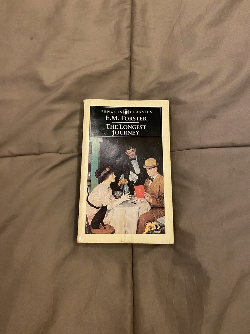 The Longest Journey by E.M. Forster (Penguin Classics) (Category: Storybooks) located in Caloocan City. Submitted by lienzonius (Listing ID 1460734539, Image 1). Description: - Penguin Classics Edition - Title: The Longest Journey - Author: E.M. Forster - Story follows Rickie, a young man from Cambridge - Explores themes of conformity and spiritual hypocrisy - Ideal for fans of classic literature - Published by Penguin Books.
