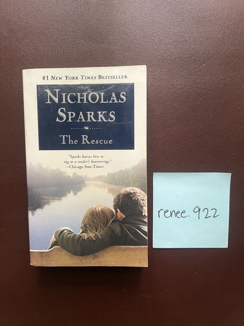 The Rescue by Nicholas Sparks (Category: Storybooks) located in Solano. Submitted by renee.922 (Listing ID 1460815470, Image 1). Description: -With plastic cover -Has signature of owner on the first page Please message if you want to see more photos.