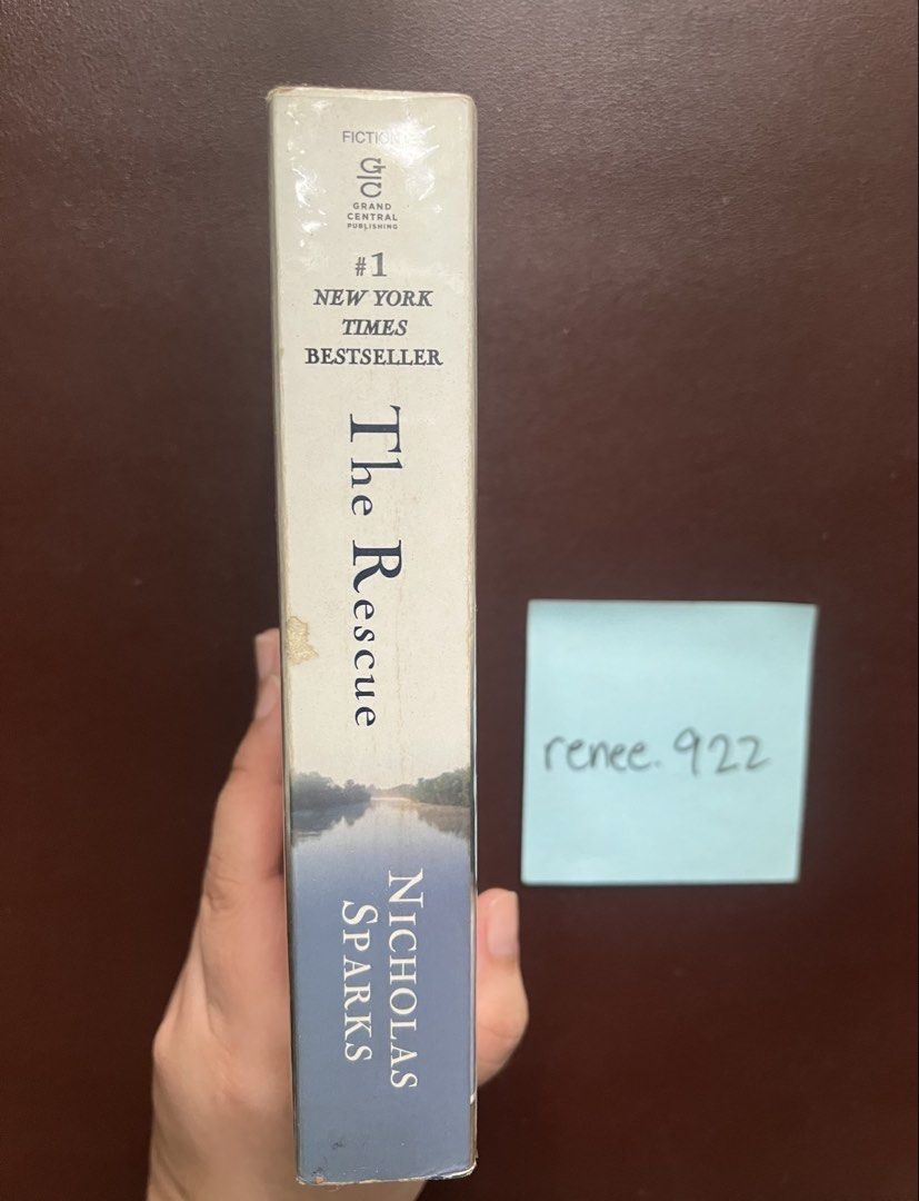 The Rescue by Nicholas Sparks (Category: Storybooks) located in Solano. Submitted by renee.922 (Listing ID 1460815470, Image 3). Description: -With plastic cover -Has signature of owner on the first page Please message if you want to see more photos.
