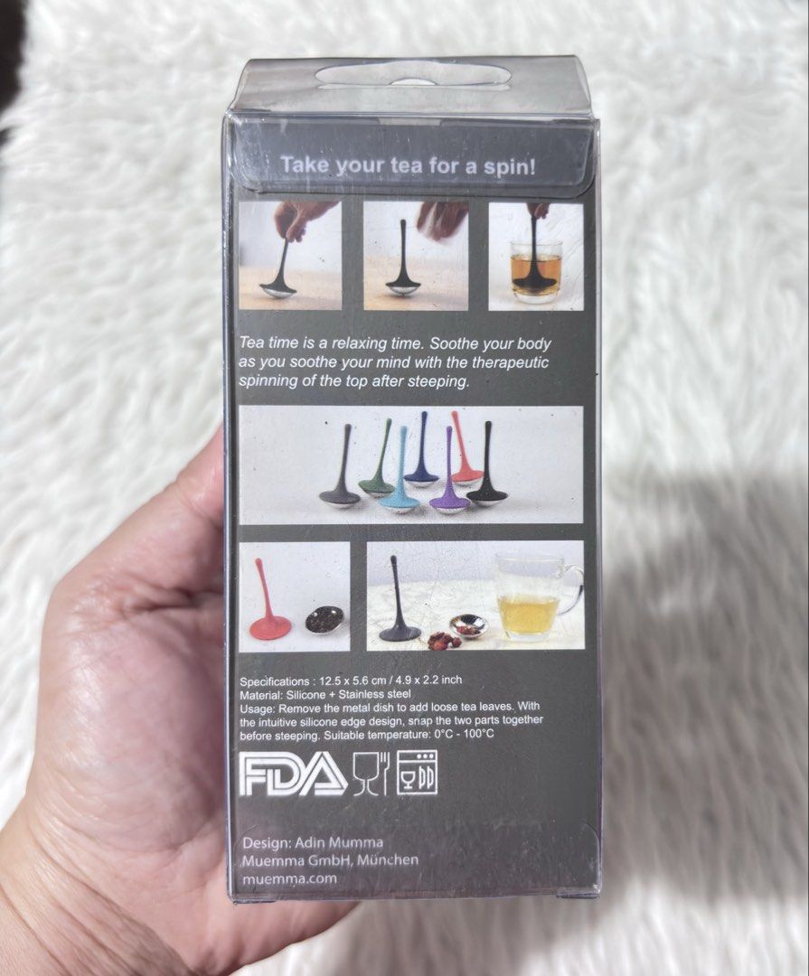 The tipsy topsy Tea infuser (Category: Other Kitchenware & Tableware) located in Paranaque City. Submitted by dalle_closet (Listing ID 1460876766, Image 3). Description: tea infuser brandnew.