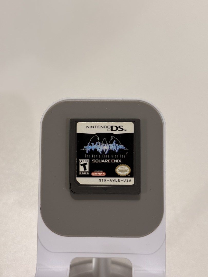 The World Ends with You DS/2DS/3DS Game (Category: In-Game Products) located in Baliuag. Submitted by mostlyaboutnintendo (Listing ID 1460830974, Image 1). Description: 📌 https://linktr.ee/mostlyaboutnintendo 📢 CARTRIDGE ONLY ✔️ Authentic ✔️ Mabilis ma-read mismong cartridge ✔️ Guaranteed tested and working ✔️ Will always send tested pics before ship out ✔️ Clean Pins ✔️ US Version The World Ends with You is a stylish action RPG set in the stre