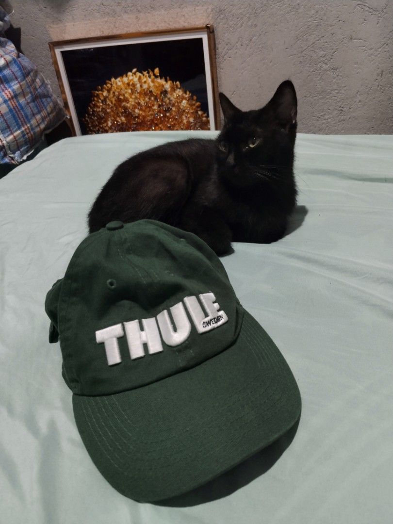 Thule Sweden Baseball Cap (Category: Caps & Hats) located in Legazpi City. Submitted by genobecollectives (Listing ID 1460854831, Image 1). Description: thule dadhat 500 free ship one size fits all very good condition dm 📩.