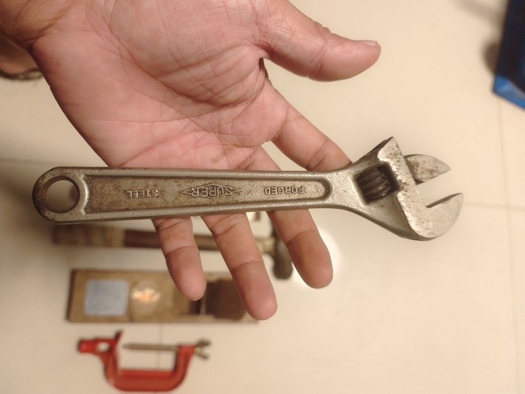 Tools bundle katam, hammer, wrench as is takes all (Category: Construction Tools & Equipment) located in Manila. Submitted by georgelmar99205 (Listing ID 1460907891, Image 2). Description: takes all as is.