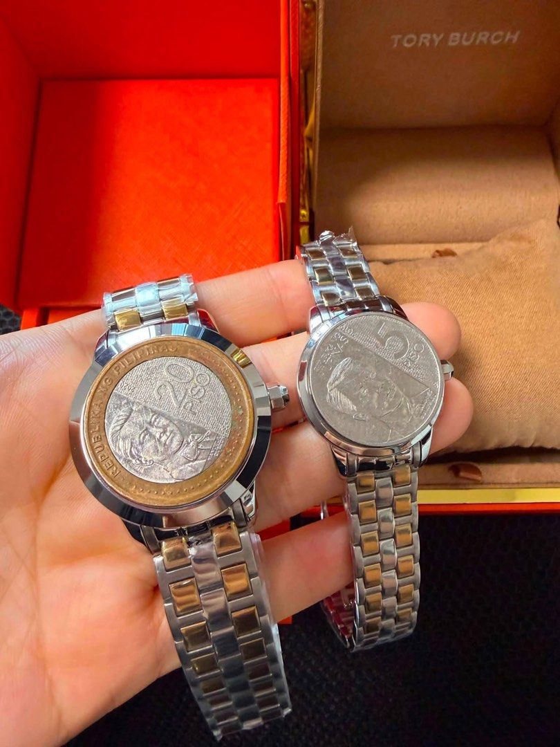 TORY BURCH THREE HAND TWO TONE WOMEN DIAL AUTHENTIC WATCH (Category: Women's Watches) located in Quezon City. Submitted by watchme_authentic2 (Listing ID 1460746388, Image 2). Description: TOTY BURCH AUTHENTIC WATCH‼️💯 COMPLETE INCLUSIONS! JAPAN DIAL‼️ AVAILABLE IN TWO SIZES! .