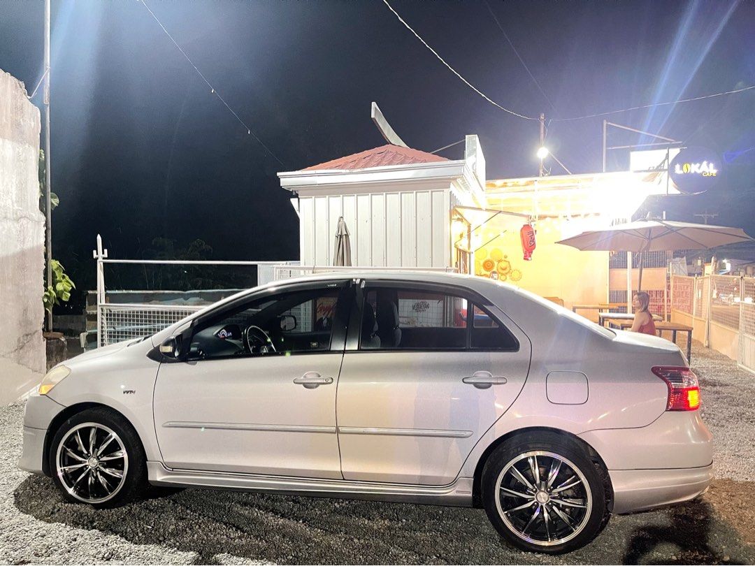 Toyota Vios 1.5 G (M) (Category: Used Cars) located in Manila. Submitted by anastella (Listing ID 1460719321, Image 3). Description: Selling my Personal Car. Vios 1.5G M/T TOP OF THE LINE ✔ Sportivo Body Kits ✔ 17”s Mags ✔ Ice Cold Aircon ✔ 90K Mileage (Not Tampered) ✔ Newly PMS (All fluids & filters) ⚠️ Issue: Minor dents but still presentable (Normal to secondhand car) & 1 Year Unreg due to homebased work 💯 Bring trusted mechanic! Scan & Check