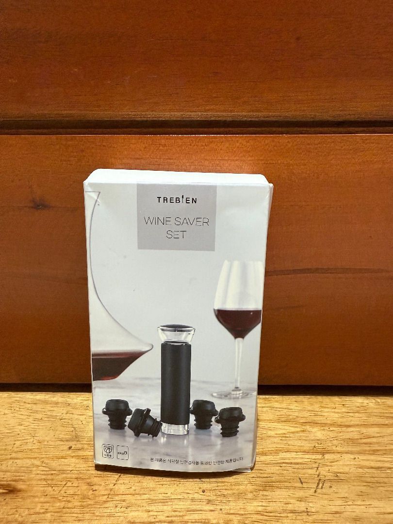 Trebien Wine Saver Set (Category: Other Kitchenware & Tableware) located in Manila. Submitted by shopforprelovedclothes (Listing ID 1460720286, Image 1). Description: .