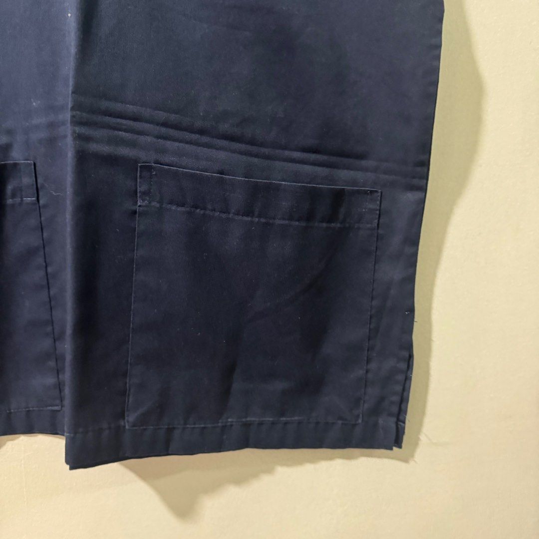 triple S navy blue scrubs set (Category: Sets or Coordinates) located in Pasay City. Submitted by ultzen (Listing ID 1460751578, Image 3). Description: - triple S navy blue scrubs set (w pants) - size xs (fits up to M for a comfy fit) - light and comfy - bought in bambang in 2021 - rfs: decluttering mop: bpi / gcash / maribank mod: j&t / lbc / sdd (manila).