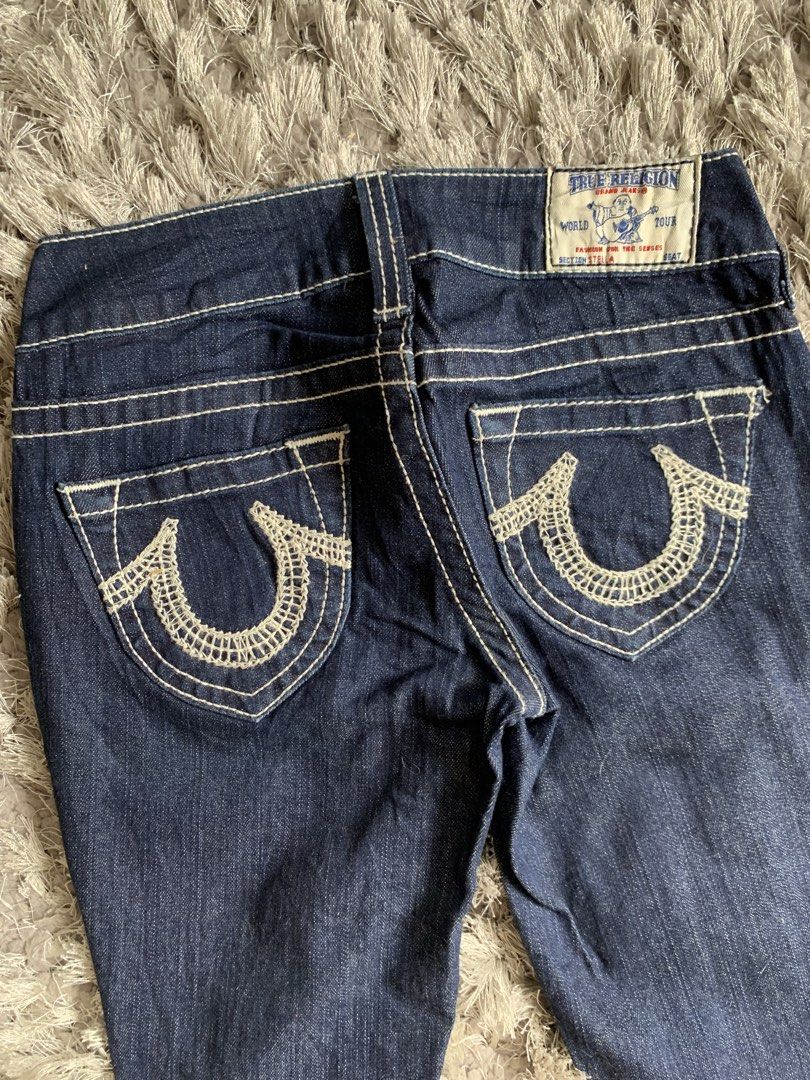 True Religion Stella Jeans (Category: Jeans) located in Cagayan de Oro. Submitted by densho69 (Listing ID 1460718320, Image 3). Description: Waist: 25-26 Length: 43 Condition: 9/10 Color rate: 9/10 Issue: need wash.
