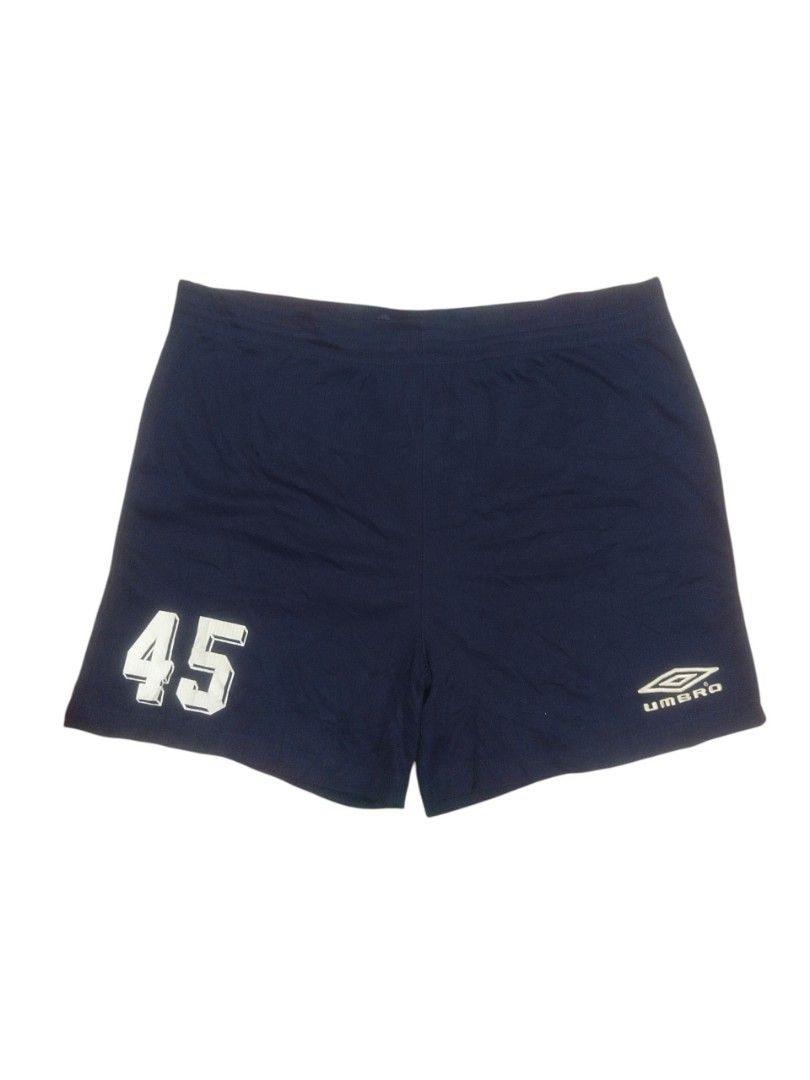 Umbro athletic soccer shorts (Category: Shorts) located in Cavite. Submitted by gii.flips (Listing ID 1460842715, Image 1). Description: W: 19 inches (Adjustable size) L: 18 inches Issue: None Condition: Excellent 📍 Location: GMA, Cavite 💳 Payment: GCash 🚚 Delivery Options: • J&T Express • Lalamove • Pickup • Meet-up — GMA, Cavite only 📦 J&T Express Shipping Fee: • Luzon — ₱54 • Visayas/Mindanao — ₱79 ⏰ Pick up today → Shipped tomorrow 📩 PM 