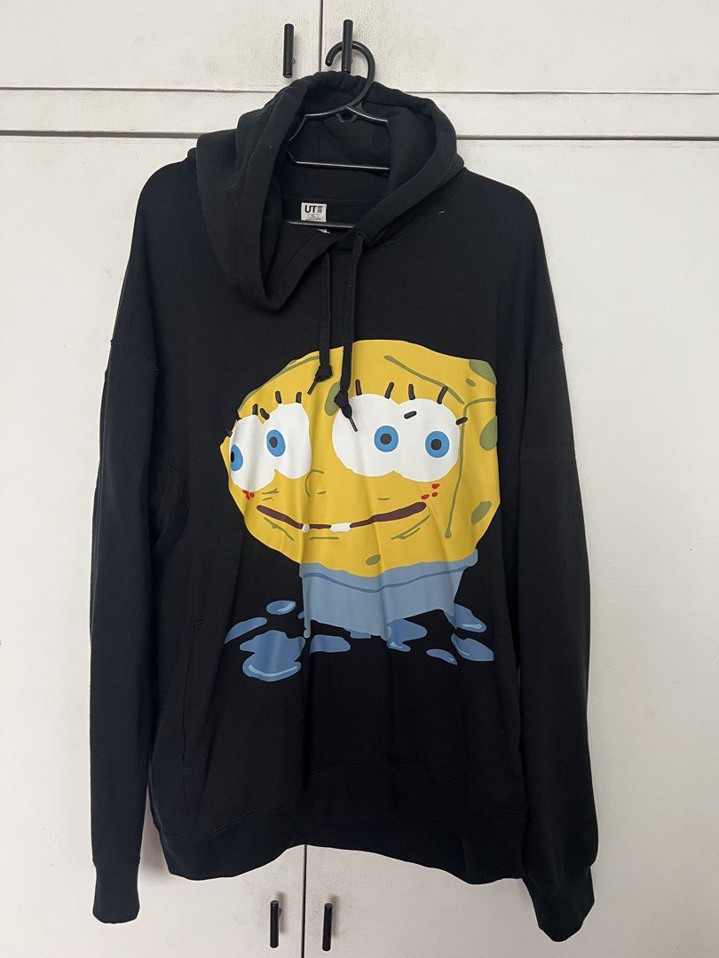 Uniqlo SpongeBob Sweater (Category: Coats, Jackets and Outerwear) located in Quezon City. Submitted by Zandee (Listing ID 1460779871, Image 1). Description: .