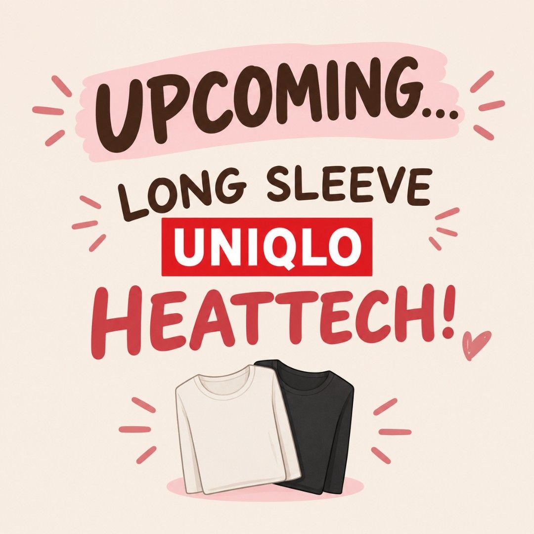 UPCOMING LONG SLEEVE UNIQLO HEATTECH (Category: Announcements) located in Malolos. Submitted by jandebrandedfinds (Listing ID 1460730454, Image 1). Description: .