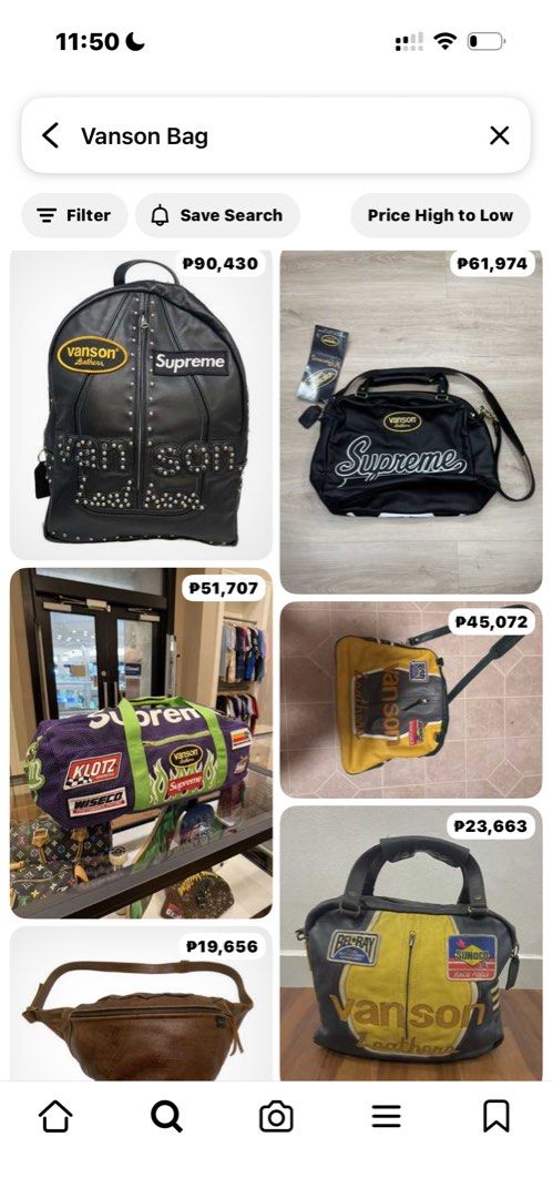 VANSON Leather Brandnew Body Bag. (Category: Belt bags, Clutches and Pouches) located in Cagayan de Oro. Submitted by kjcartier26 (Listing ID 1460894222, Image 2). Description: Authentic, Flawless, Brandnew. 🫡💯 - 5k Shippedddd. 😱😱😱😱😱 - Brandnew, Adjustable strap. - Flawless, Ang mahal neto preloved..