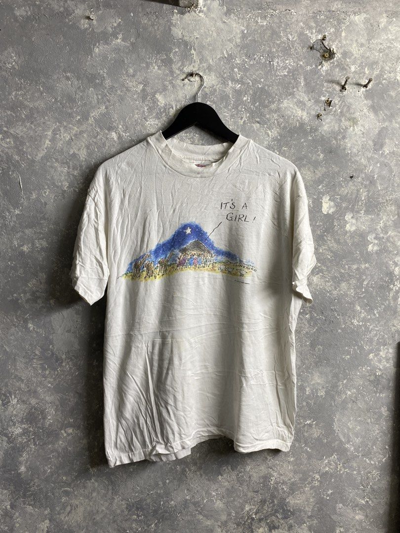 Vintage 90s Art Tee (Category: Tshirts & Polo Shirts ) located in Pasig City. Submitted by lumangkamisa (Listing ID 1460770123, Image 1). Description: Large .