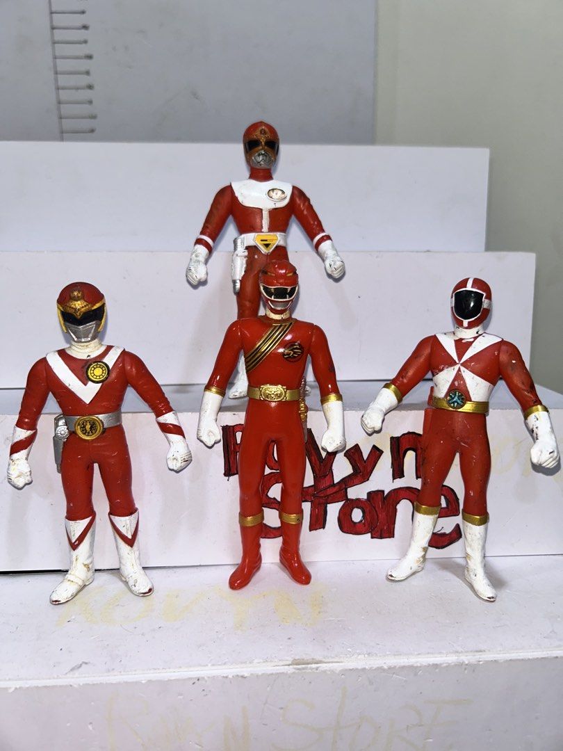 Vintage red power rangers sofubi 5” (Category: Figurines & Statues) located in Caloocan City. Submitted by rovynstore30 (Listing ID 1460808088, Image 3). Description: vintage red ranger figure set take all 12 pcs. - 2k pesos only no breakset 5” bandai sofubi year 2001 pababa as is, what you see is what you get mod: lalamove, 🍊checkout or spx with declared item value ng item. 1st to pay policy *crossposted #rovynstore #vintagetoys #vintagepowerra