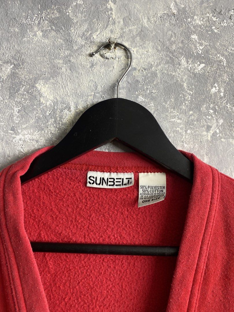 Vintage Sunbelt Cardigan (Category: Coats, Jackets and Outerwear) located in Pasig City. Submitted by lumangkamisa (Listing ID 1460766076, Image 3). Description: Free size on tag but fits large.