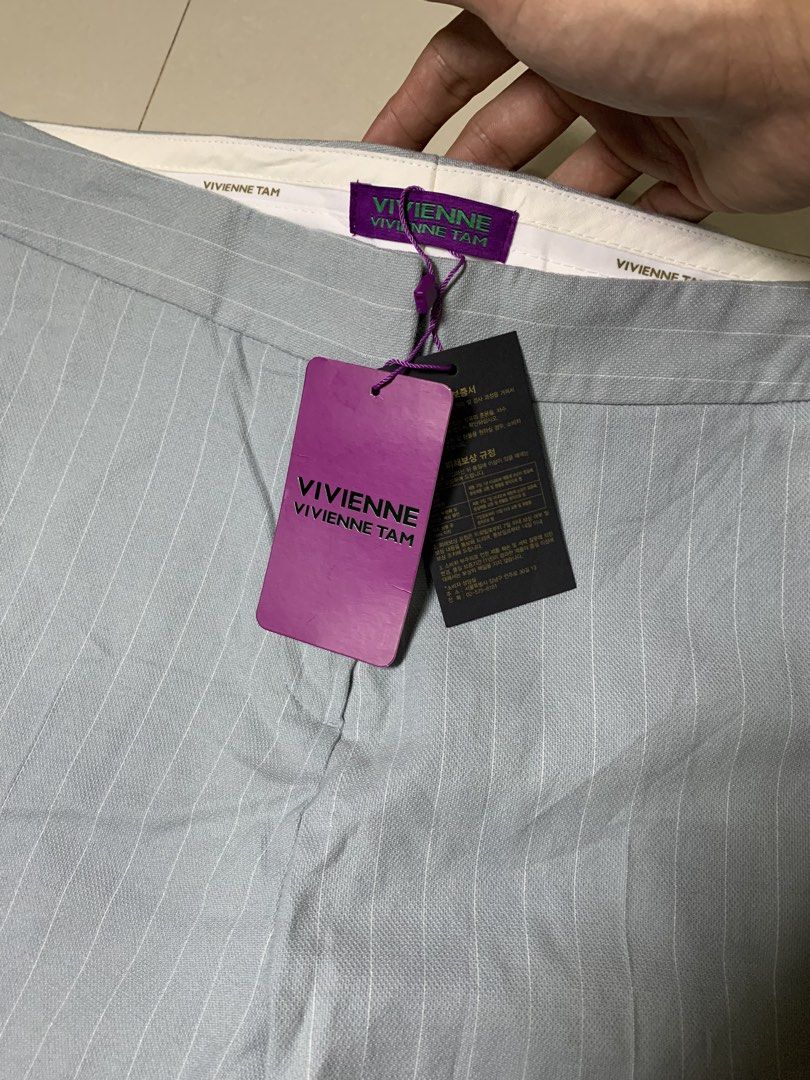 Vivienne tam trouser pants (Category: Other Bottoms) located in Molave. Submitted by mysticbird_38213e (Listing ID 1460820165, Image 3). Description: Good as new No issue with hangtag waist : 28 - 30 Ganda po nito.