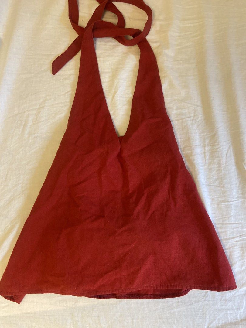 V-neck Self Tie Top (Category: Sleeveless) located in Tacloban City. Submitted by hygbabali22 (Listing ID 1460801162, Image 1). Description: .