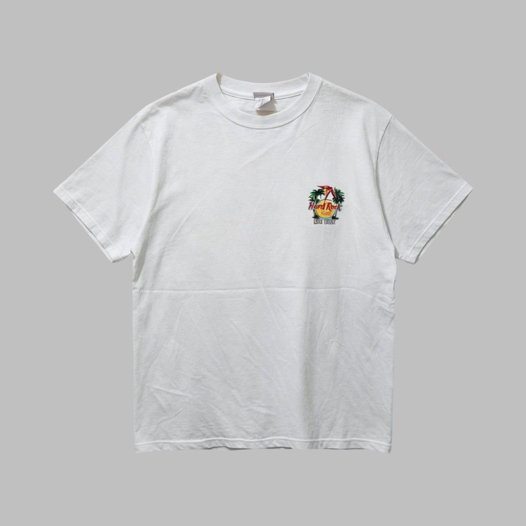 Vtg Hard rock cafe Key west florida (Category: Tshirts & Polo Shirts ) located in Dagupan City. Submitted by old_soul_finds.ph (Listing ID 1460890933, Image 2). Description: Dimensions : L32 x W26 Color Rate : 9.5 / 10 Issues : ❌ Excellent condition Mine for only ₱500 📍Loc : Pangasinan MOP : Gcash MOD : J&T express / Ava pasabay if around Pangasinan.