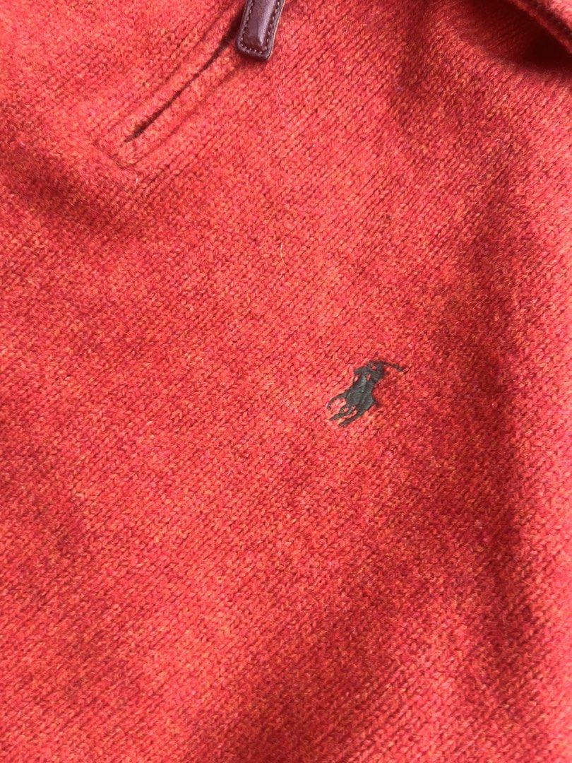 Vtg Polo RL lambwool qzip (Category: Coats, Jackets and Outerwear) located in Bacoor. Submitted by 4103archivalgarmentph (Listing ID 1460874268, Image 2). Description: Issue: hole kayo na magrepair 21w 27L In good condi yung wool.
