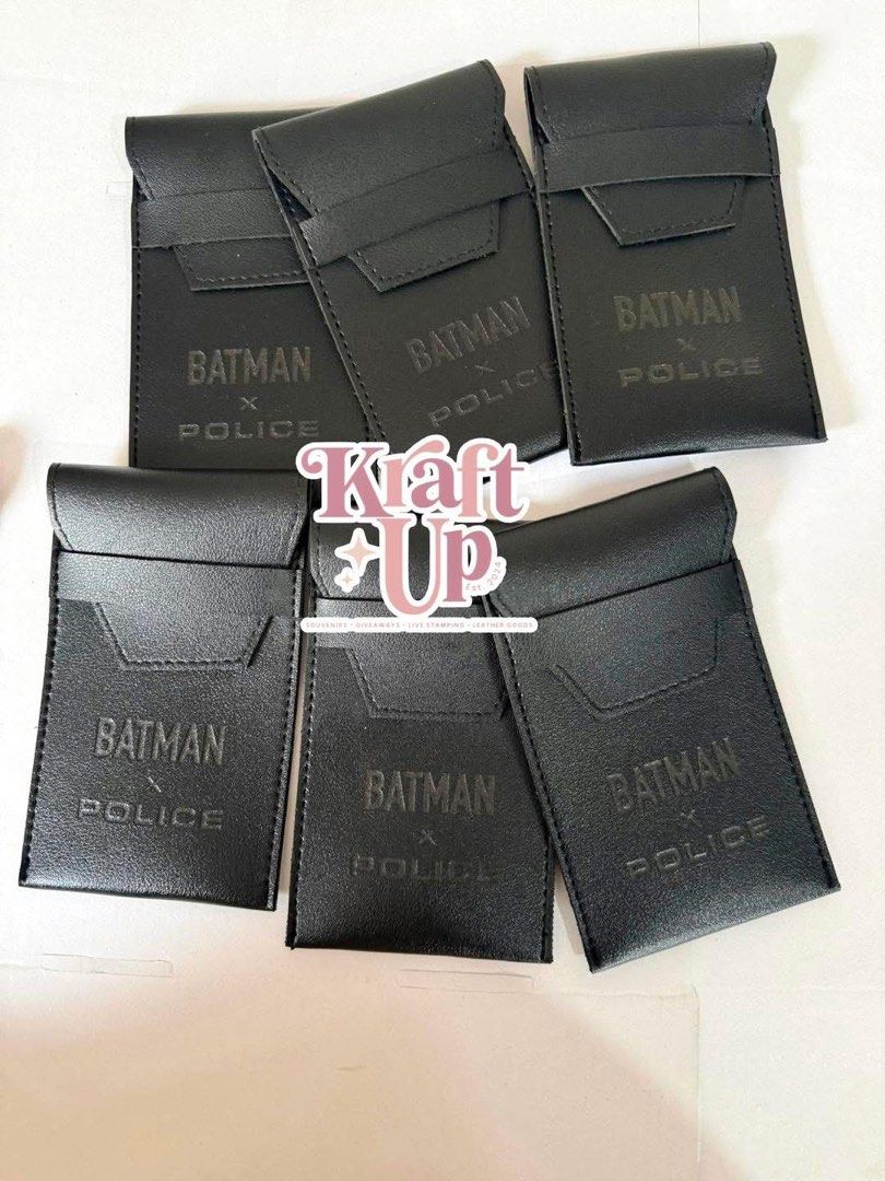 Watch Holder & Luggage Tag (Category: Handmade Craft) located in Manila. Submitted by khrizeller (Listing ID 1460919896, Image 2). Description: ⌚️ Police x Batman Edition 🦇 Customized leather watch holder & luggage tag made just the way our client envisioned. Thank you for trusting us! 💼 Personalized leather goods for corporate giveaways and custom projects. ✨ Let’s create something special for your brand. #CustomLeather #WatchHolder #LuggageTa