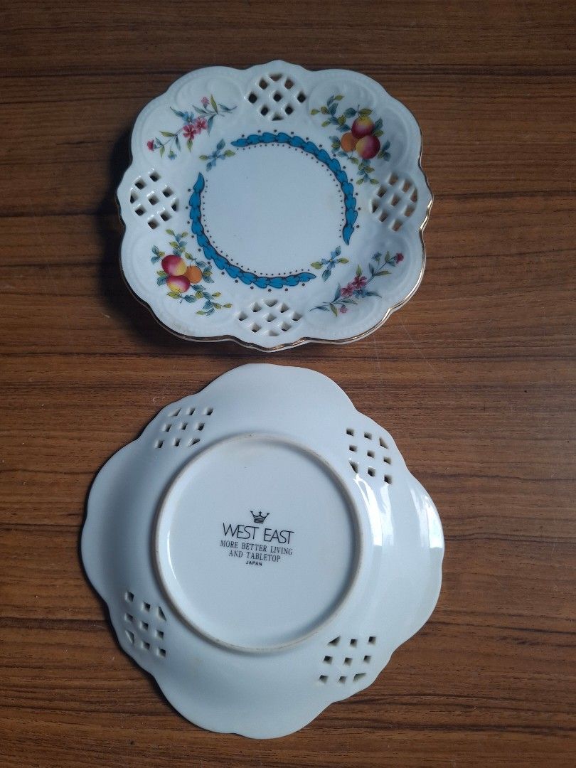 West East Small Decorative Dish (Category: Vases & Decorative Bowls) located in Consolacion. Submitted by luxekerei (Listing ID 1460844104, Image 2). Description: .