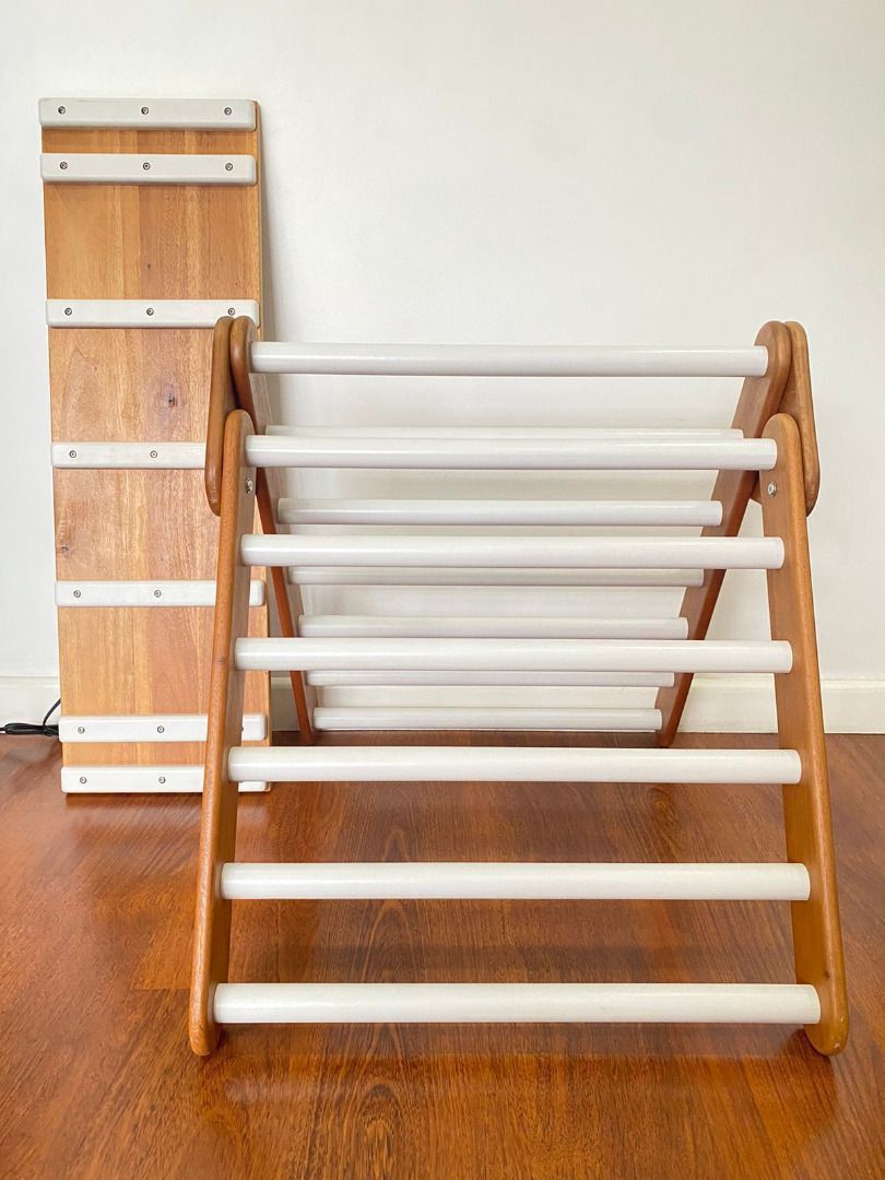 Wooden Happy Climber with Reversible Slide (Category: Infant Playtime) located in Manila. Submitted by shopforprelovedclothes (Listing ID 1460728984, Image 1). Description: .