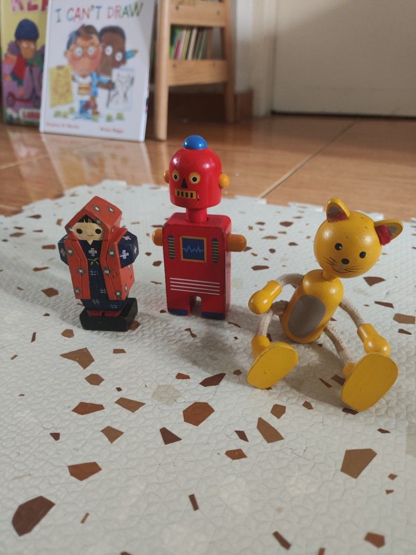 Wooden Toy Bundle 🤎 (Category: Educational & Learning Toys) located in Taguig. Submitted by cleanupmomma (Listing ID 1460794382, Image 1). Description: Please take time to read ❤️ Sold as Set All wooden lightweight wyiwyg.