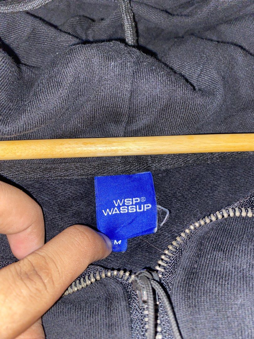 Wsp wassup zip up hoodie (Category: Hoodies) located in San Jose del Monte. Submitted by dripfromthrift2 (Listing ID 1460717463, Image 3). Description: .