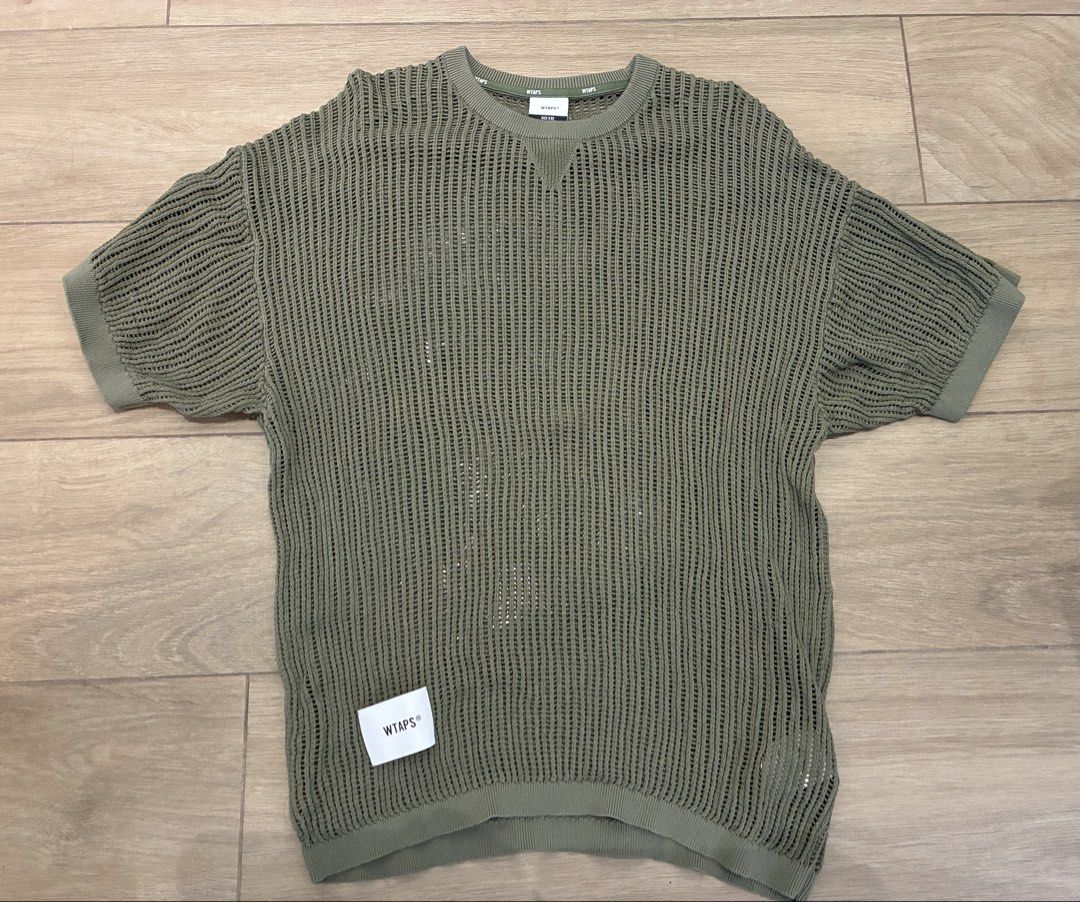 WTAPS GHILL / SWEATER / COTTON 25SS, 男裝, 上身及套裝, T-shirt