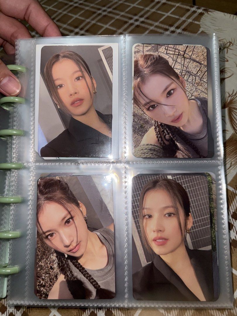 ‼️WTS/ LFB TWICE PCs‼️ (Category: Raw Singles) located in Muntinlupa City. Submitted by minari_08 (Listing ID 1460906340, Image 2). Description: 🍭₱1h each card 🍭Minimum of 3 PCs per transaction 🍭Shipping fee must be c/o the buyer 🍭MOP: GCash / cash upon meetup.