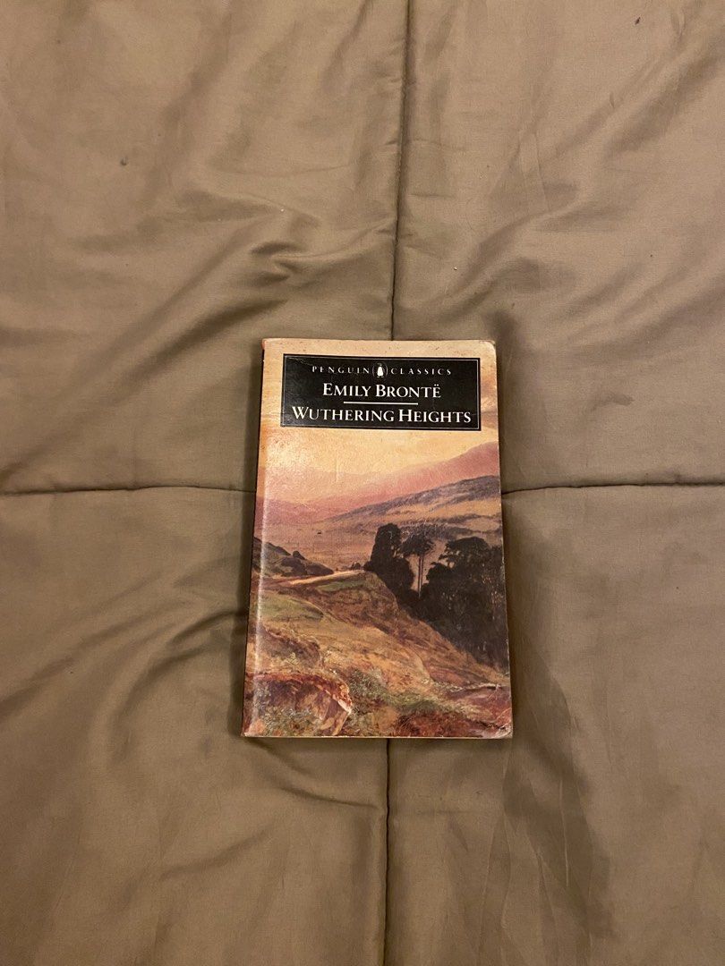 Wuthering Heights by Emily Brontë - Penguin Classics (Category: Storybooks) located in Caloocan City. Submitted by lienzonius (Listing ID 1460734444, Image 1). Description: - Classic novel: Wuthering Heights by Emily Brontë - Edition: Penguin Classics - Edited by: David Daiches - Cover Art: Beautiful landscape painting - Perfect for: Adding to your book collection.