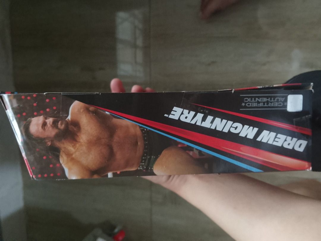 WWE Mattel Elite Drew McIntyre (Sealed) (Category: Action & Battle Toys) located in Manila. Submitted by barnesjame75271 (Listing ID 1460815634, Image 3). Description: For Sale: Drew McIntyre WWE Mattel Elite (sealed) Price: 1500 - misb - with wrench and table Loc: meetup: lrt gil puyat/ cash and carry makati/binan laguna - can also do lalamove transaction Message po if interested. Thanks 🙏🙏.