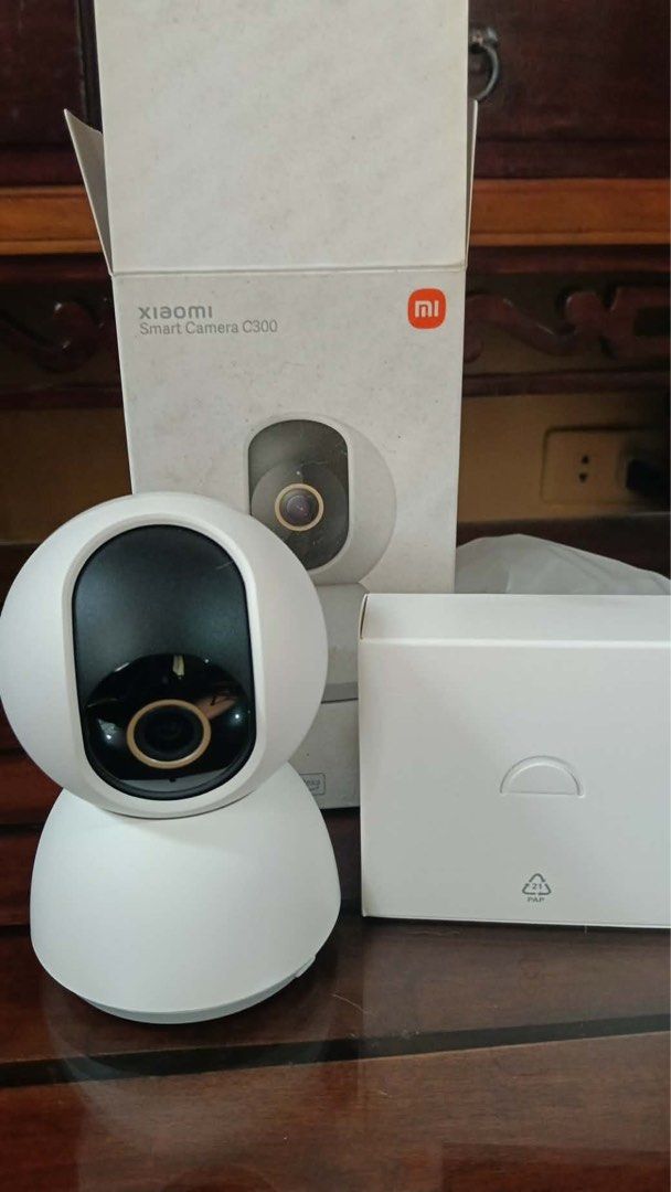 Xiaomi Smart Camera (CCTV) (Category: Other Home Appliances) located in Pasig City. Submitted by shop.prelovedbycza (Listing ID 1460745344, Image 1). Description: - 1pc. Smart Camera C300 CCTV - Brand: Xiaomi - Box available - Shipping must be shouldered by buyer - Loc: Pasig City .