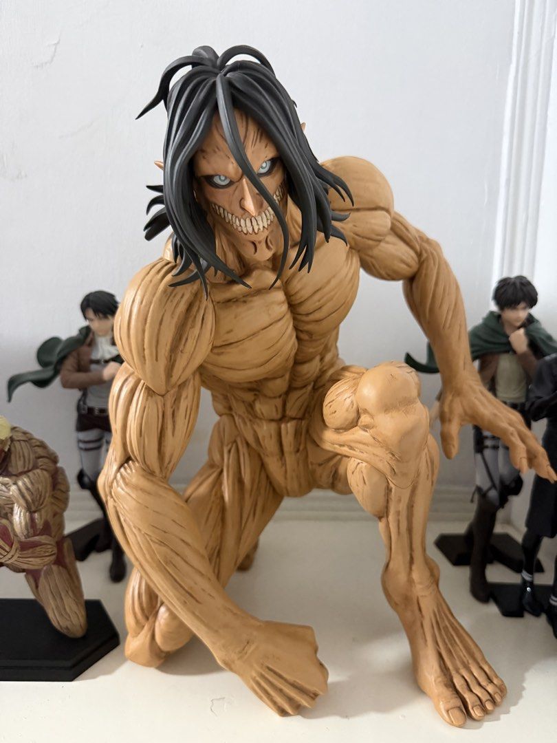 XL Eren Yeager AOT (Category: Figurines & Statues) located in Valenzuela. Submitted by richmondarrieta (Listing ID 1460755167, Image 2). Description: Rare POP UP Parade Attack on Titan Eren Yeager XL SIZE 40cm 6.7kg weight .